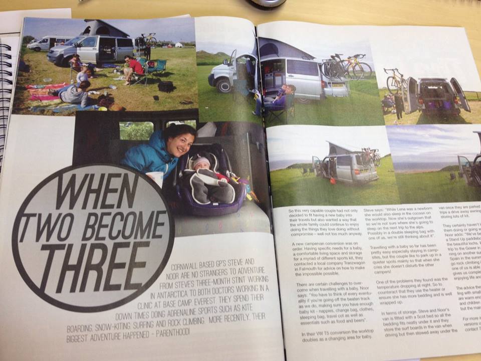 Article for Tranzwagon in VW Magazine