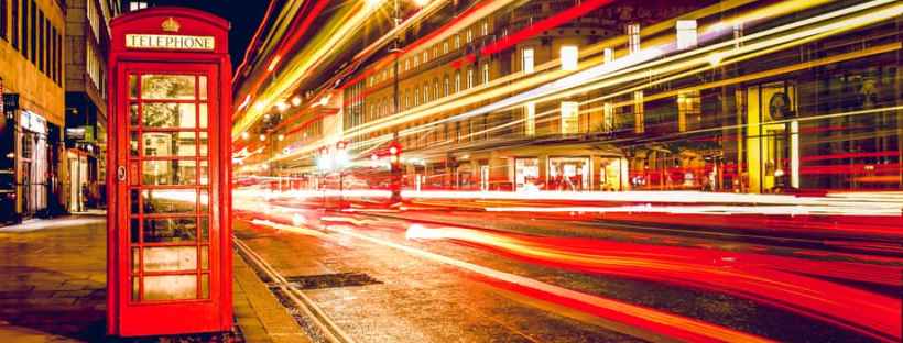 London phone box