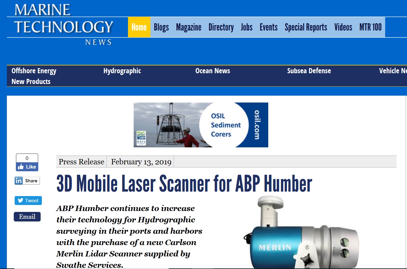 marine technology news feb 19